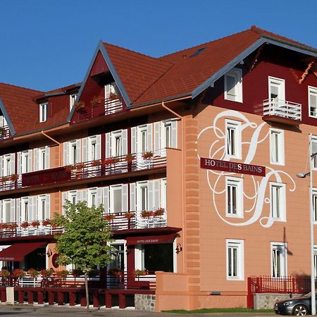 Logis Hotel Des Bains Gérardmer Exterior photo