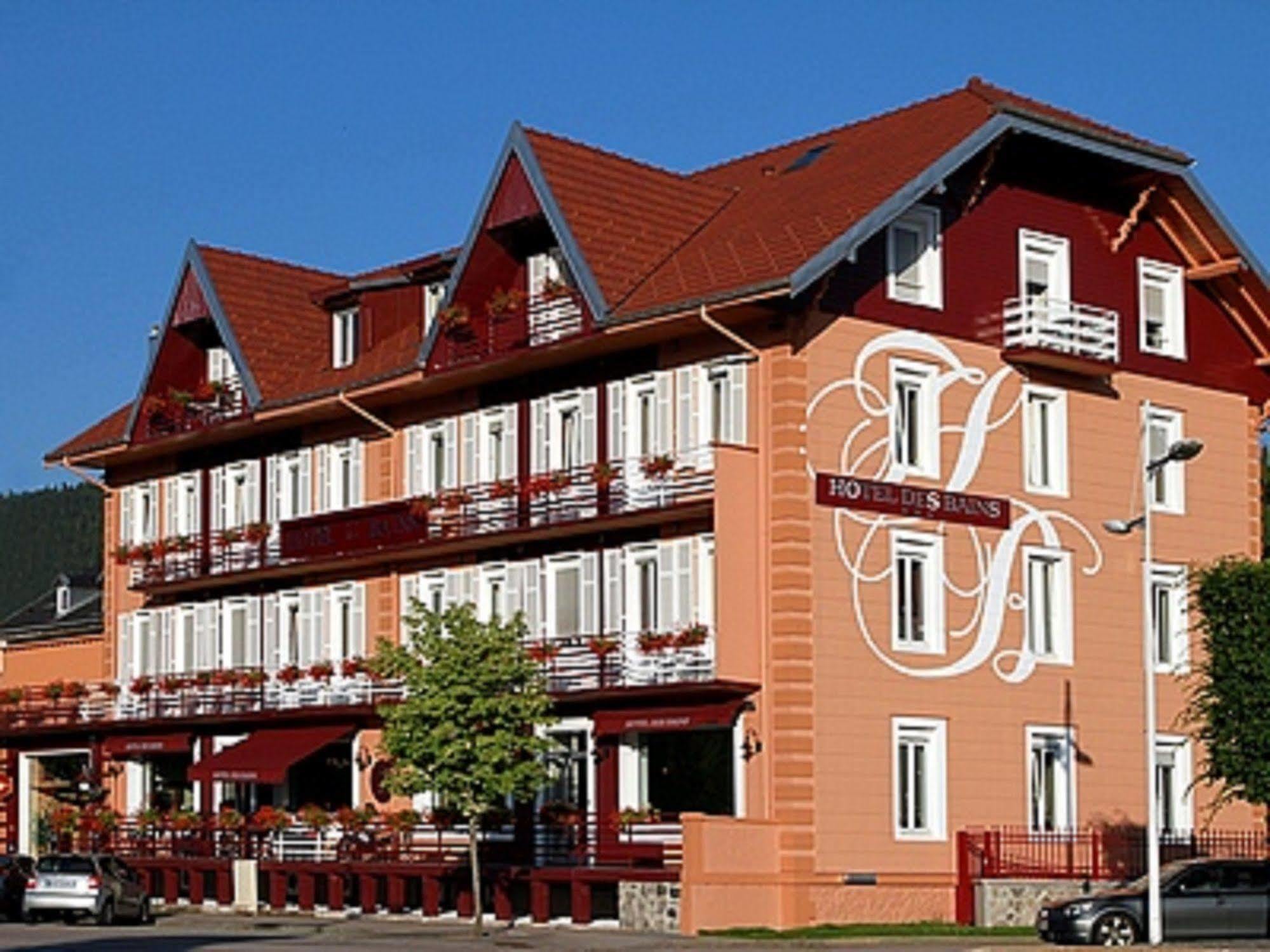 Logis Hotel Des Bains Gérardmer Exterior photo